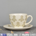 New Bone China Ceramic Cup and Saucer Set Tea Set Coffee Set